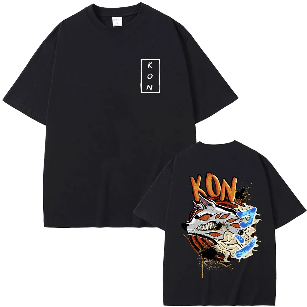 

Anime Chainsaw Man Hayakawa Aki Fox Devil Kon T-shirt Men Women Casual Cotton Vintage T Shirt Male Cosplay Manga Crewneck Tshirt