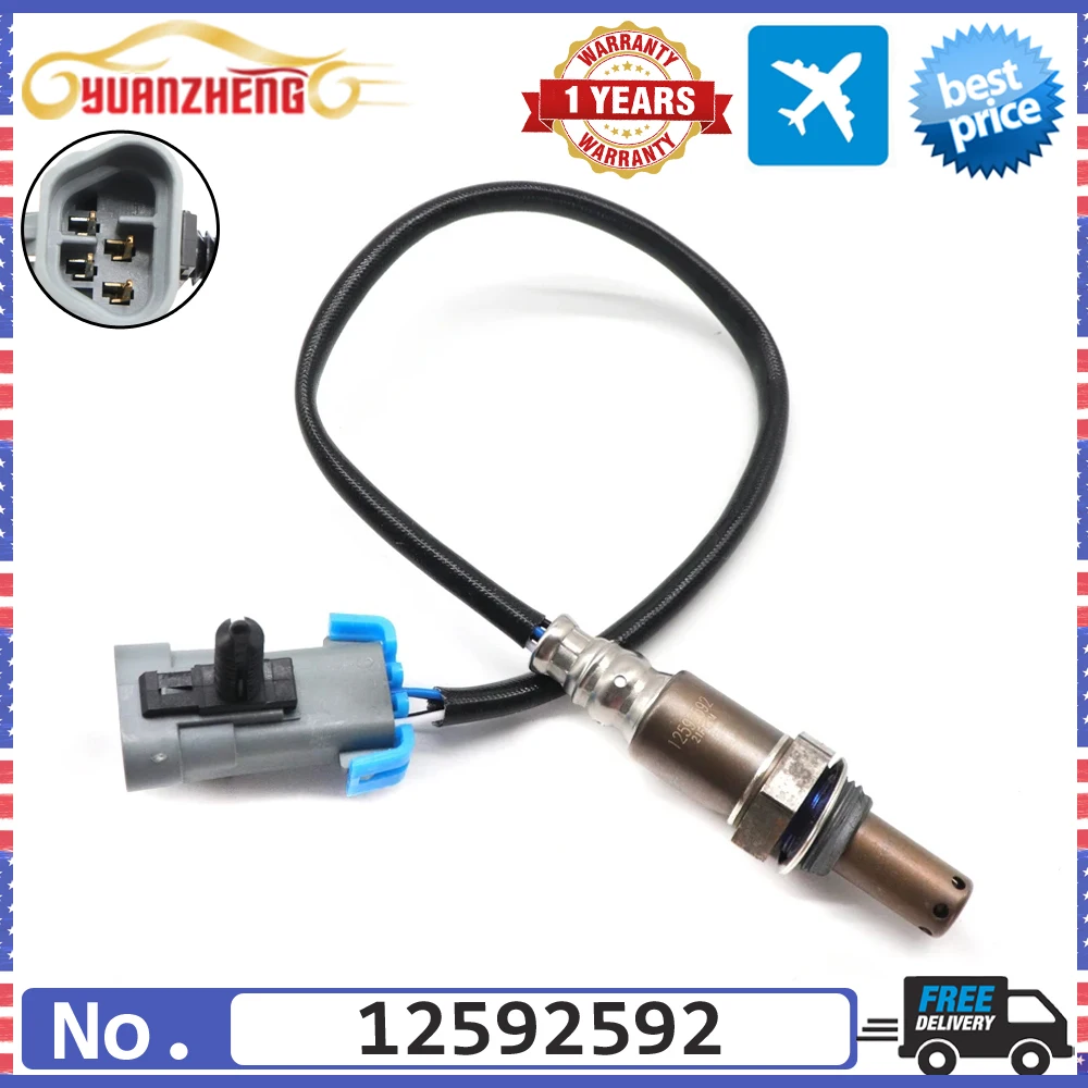 NEW Lambda O2 Oxygen Sensor 12592592 For BUICK RAINIER CHEVROLET Trailblazer COLORADO GMC CANYON HUMMER H3T Envoy ISUZU SAAB