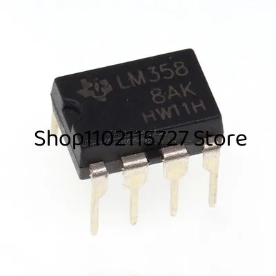 

10Pcs IC integrated circuit LM358N LM358P LM358 DIP-8 operational amplifier new original