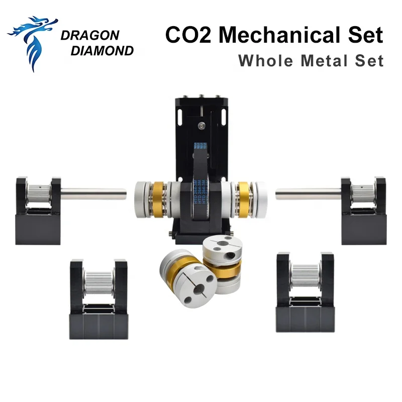 قطع غيار معدات ليزر Co2 مكونات قطع الغيار الميكانيكية طقم القطع بالليزر لآلة النقش بالليزر Co2 #5