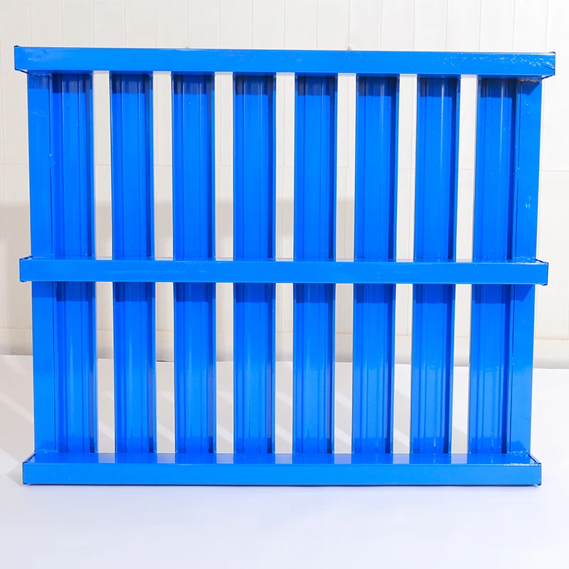 Wholesale Eco-Friendly Steel Pallet Heavy Duty Single Faced Recycled 4-Way Entry for Industrial Rack and Transportation