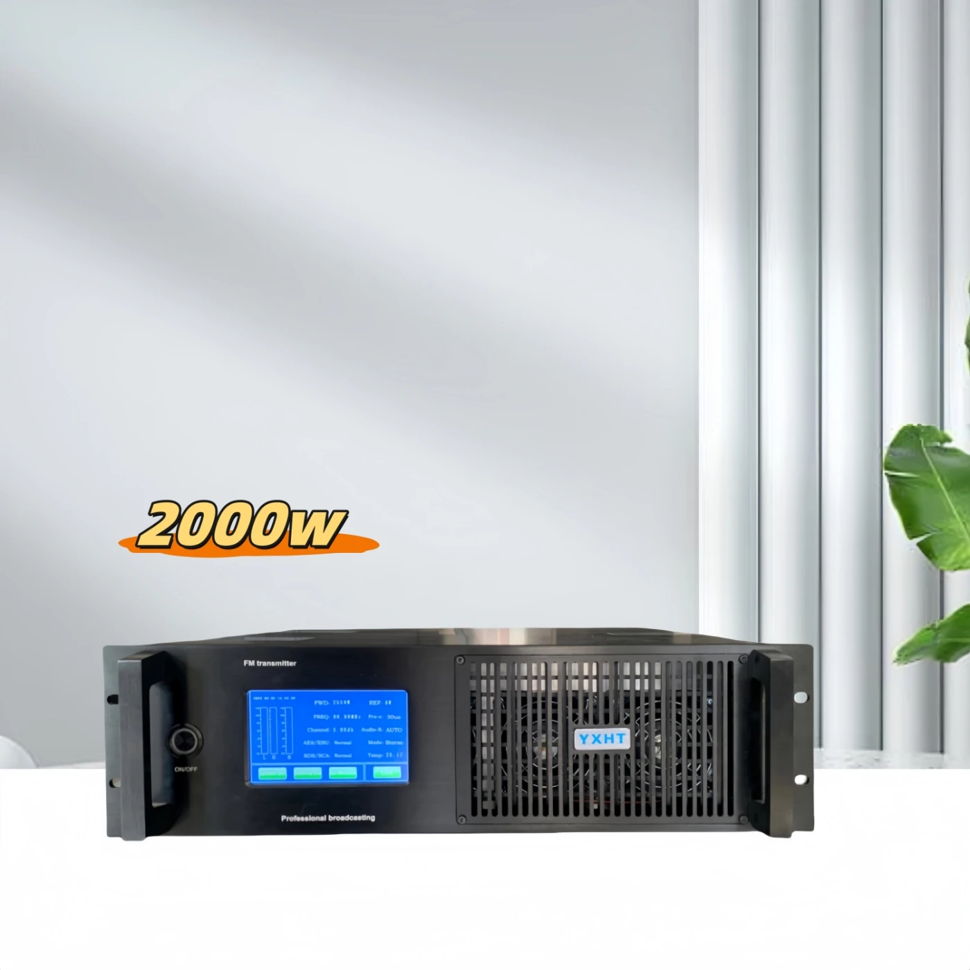

YXHT-2 2KW FM Radio Broadcast Transmitter | Suitable for Church, Home & Radio Station