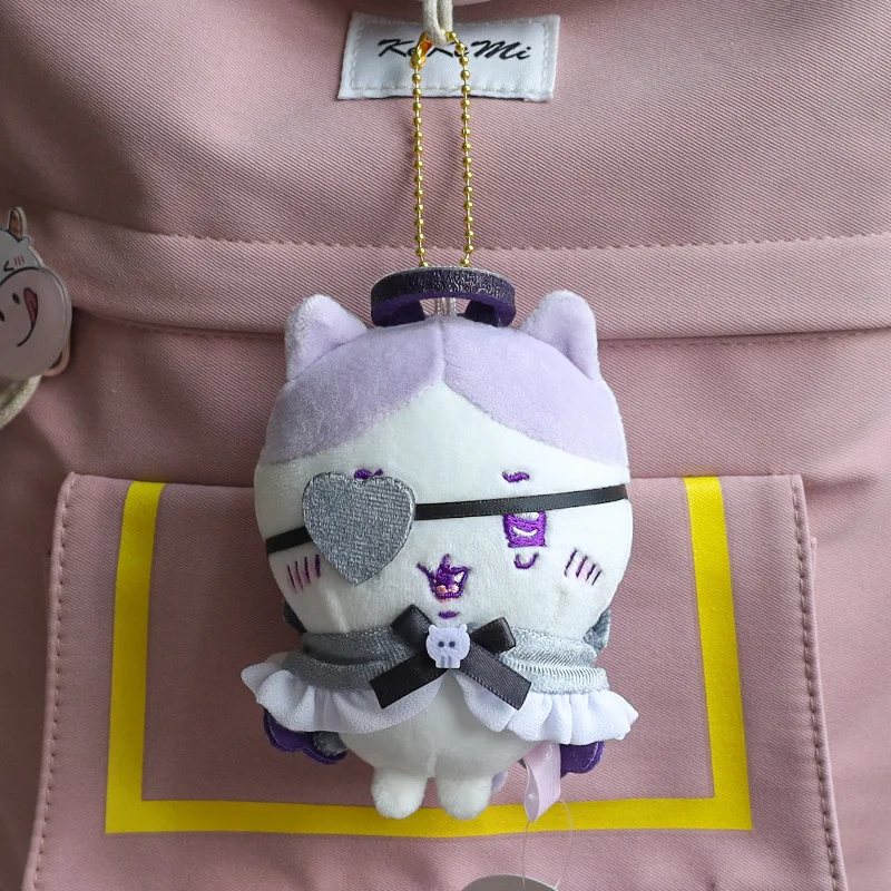 Kawaii Chiikawa Hachiware Usagi مطعم دمية لطيفة دمى قطيفة ، 10 سنتيمتر قلادة حقيبة ظهر Momonga Rakko