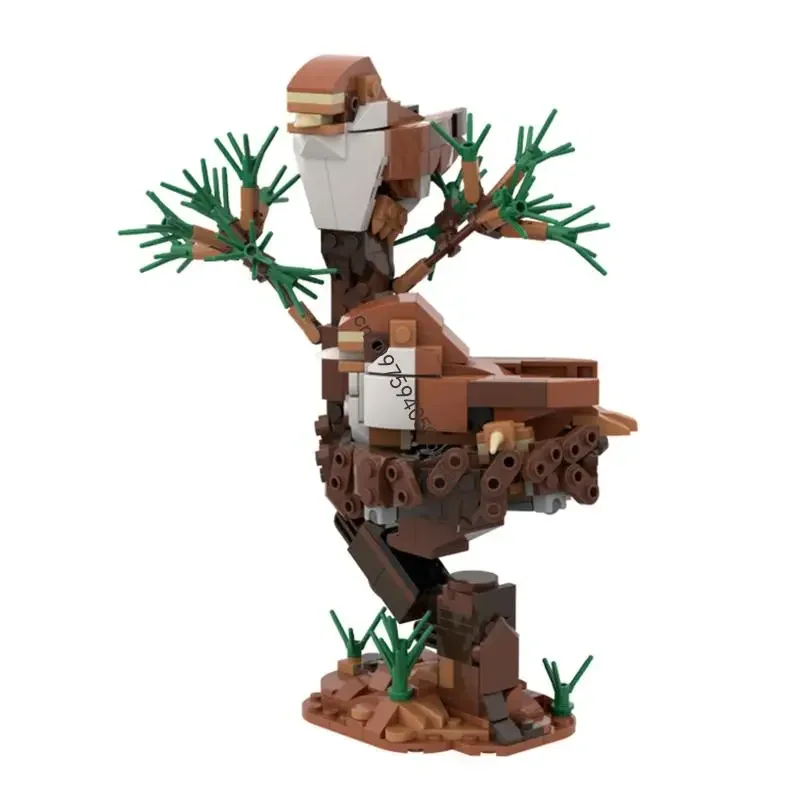 New 404Pcs Hot Selling Animal Series Moc Modular Two Little Birds Model Custom Puzzle Diy Creative Ideas Kid Toy Birthday Gifts