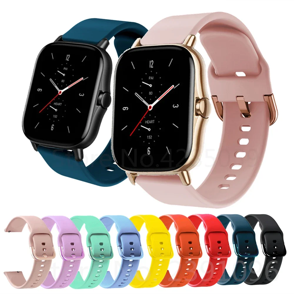 Smart watch armband silikon armband für huami amazfit gts mini armband zubehör für amazfit gts 4 mini gts3/bip s/pro
