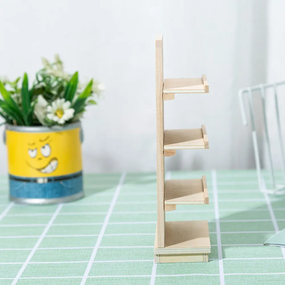 

Realistic Mini Wooden Cabinet Detailed Craftsmanship for Mini House Furnishing Decoration Dollhouse Layout Ornament