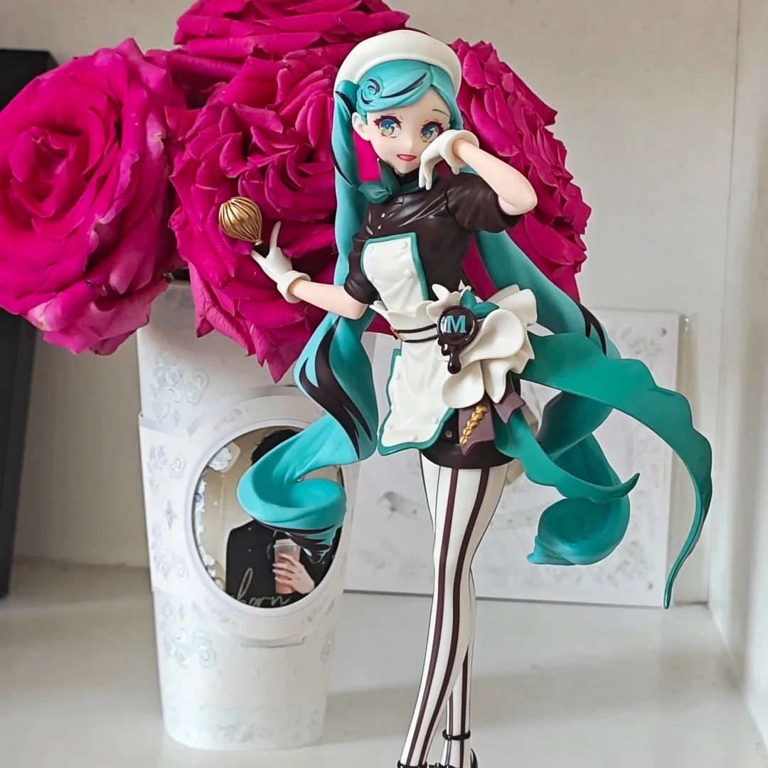 Hatsune Future-figura de acción personalizable, pastel de Chocolate, sabor amargo, juguete coleccionable, modelo de garaje hecho a mano Jingpin