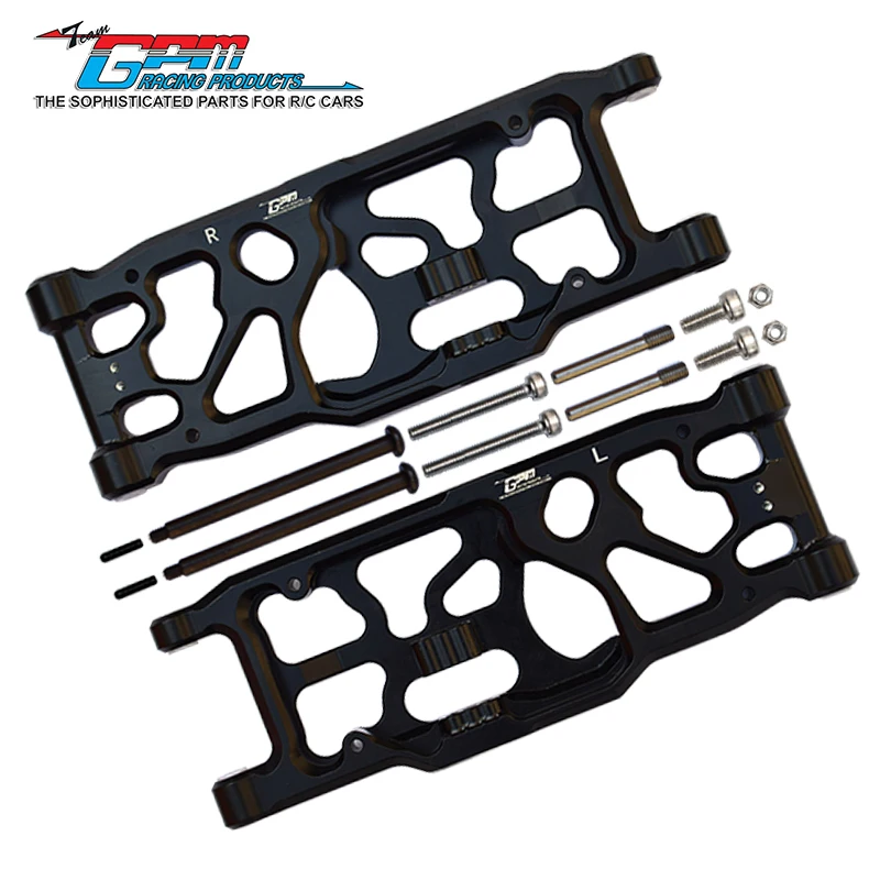Bras inférieurs arrière en aluminium GPM pour ARRMA 1/5 Outcast 8S Kraton 8S ARA110002T1, livraison rapide et pas de souci après-vente