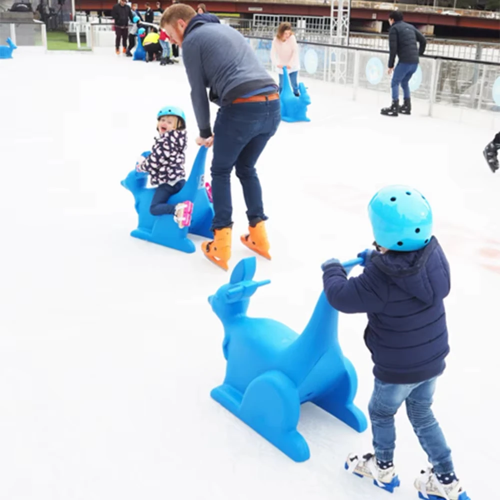 

Environmentally friendly animal skates provide assistance to adolescents and adult children