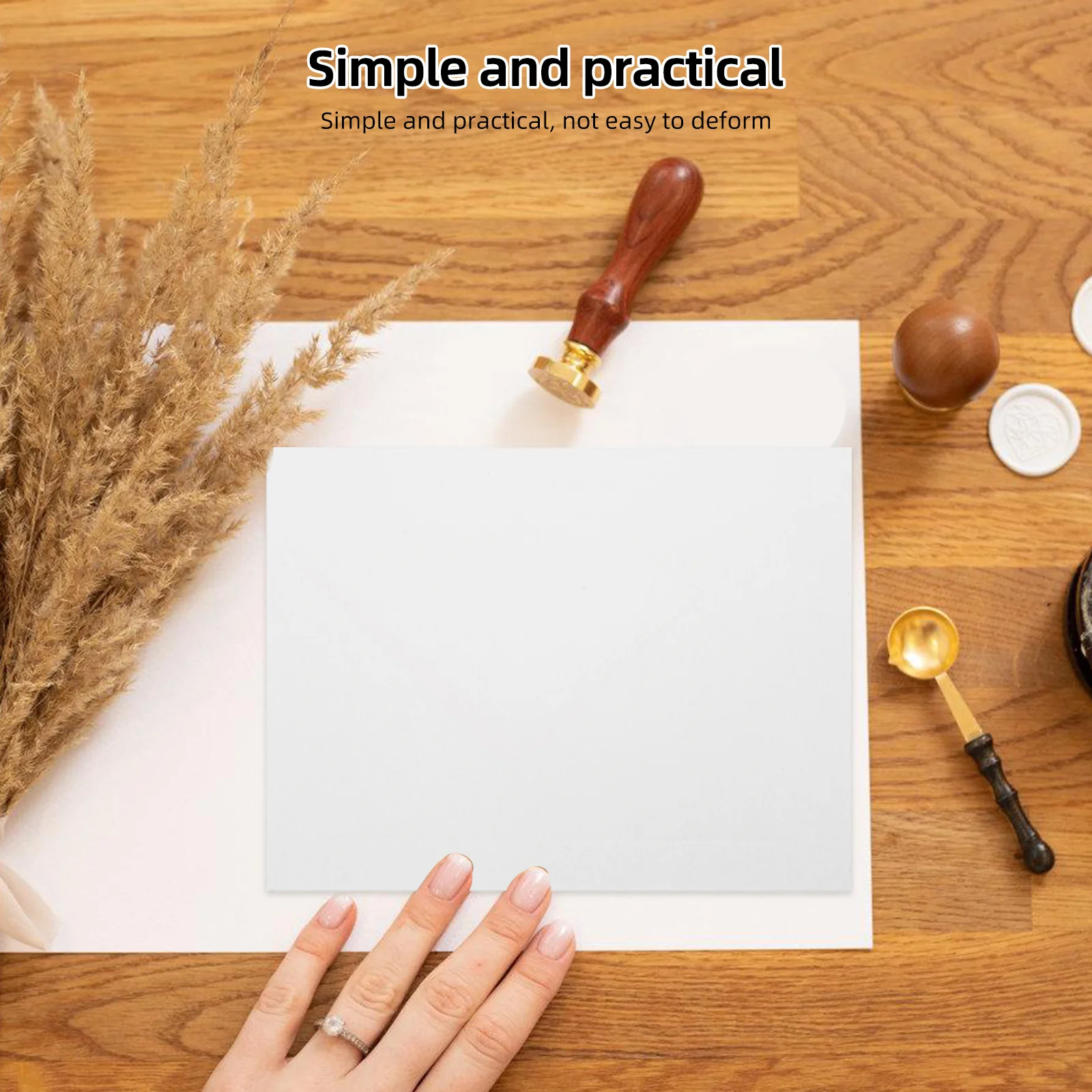 100Pcs Document Envelopes Self-Sealing Thickened Cardboard Mailing Bags for Shipping Invitations Photos Storage