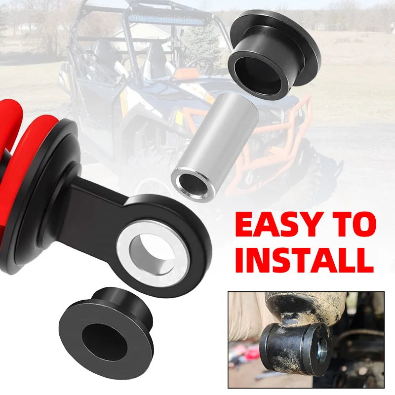 Suku Cadang ATV 7042078 7042333 Kit Lengan Bushing Lengan Ayun Peredam Kejut Aluminium untuk Polaris Ranger 1000 900 800 700 570 500 XP