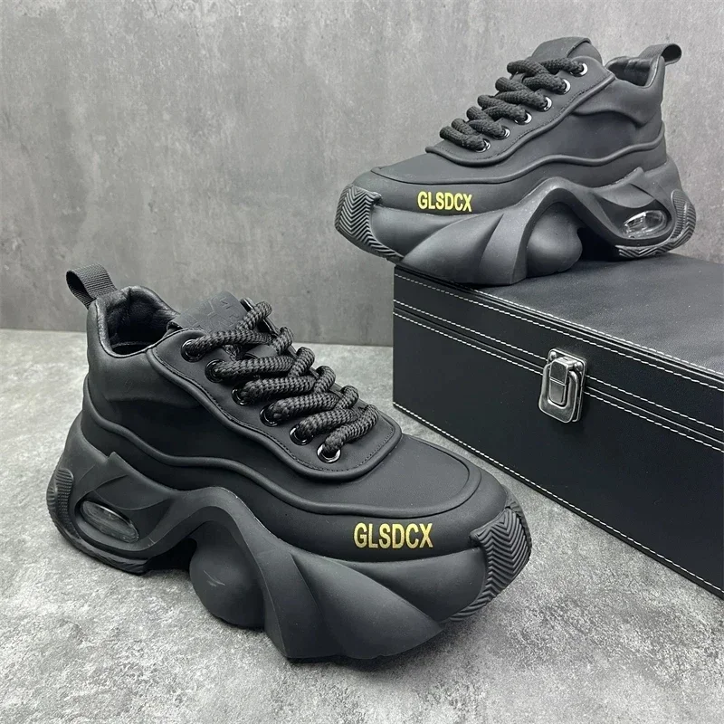 

Sports Trainers Tenis Designer Style Men Shoes Autumn Winter Comfortable Men's Thick Platform Sneakers Fashion Casual Shoes