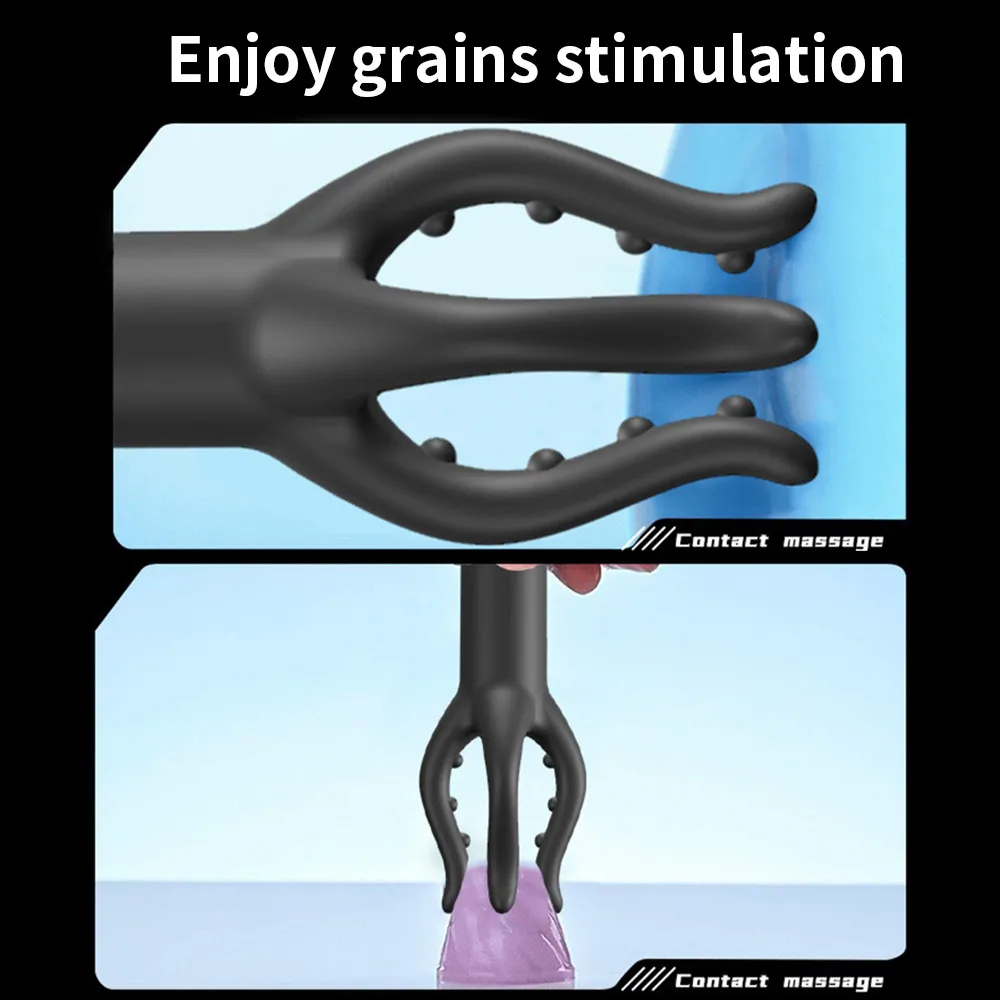 حشفة الجنس المدرب تدليك القضيب ذكر الاستمناء 10 سرعة تهتز حشفة هزاز الجنس لعب للرجال دائم تأخير التحمل ممارسة
