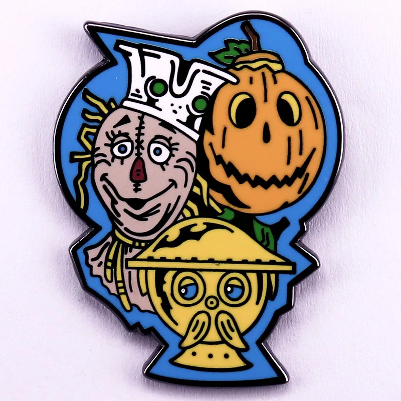 A3231 Halloween Horror pumpkin Enamel Pin Brooch Badge Lapel Pin Backpack Collar Hat Women Men Jewelry Gifts