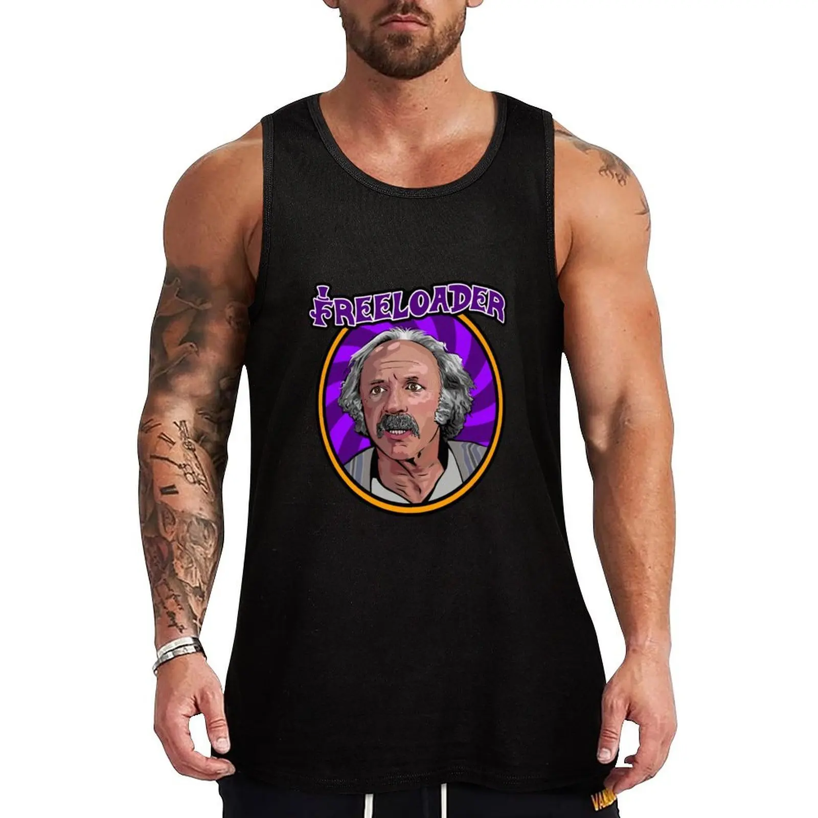 Grandpa Joe Is The Og Freeloader Tank Top Stretch Tank Top Flexible Fit Casual Sleeveless