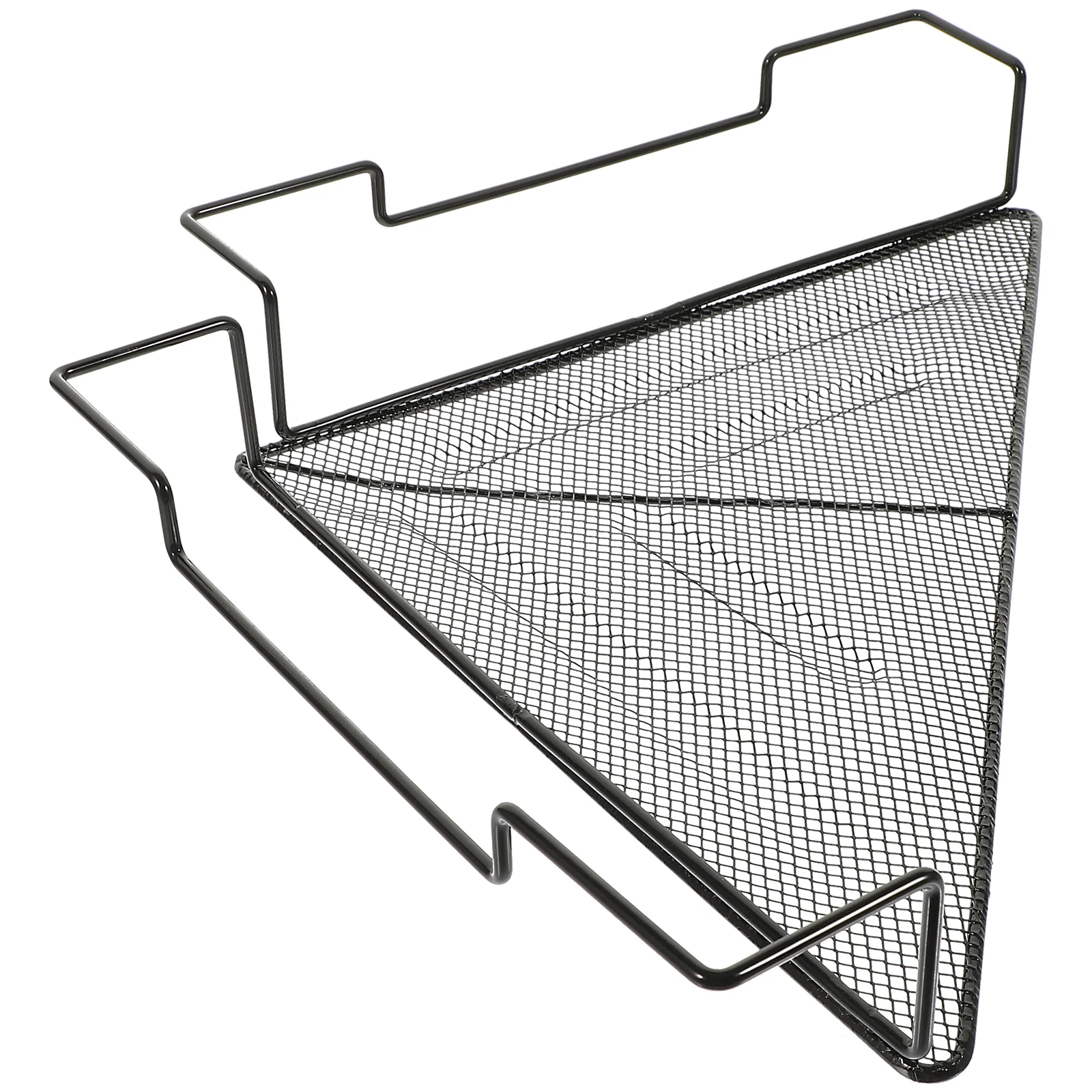 

Balcony Corner Desktop Shelf Flower Pot Rack Reusable Stand Ironwork Frame Simple Design Long-term Use Holder