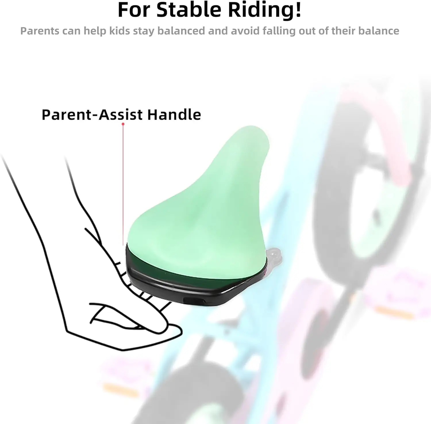 Vélo arc-en-ciel pour enfants avec roues d'entraînement, vélos pour tout-petits, filles de 2 à 7 ans, 33 à 53 pouces de haut, 12 po