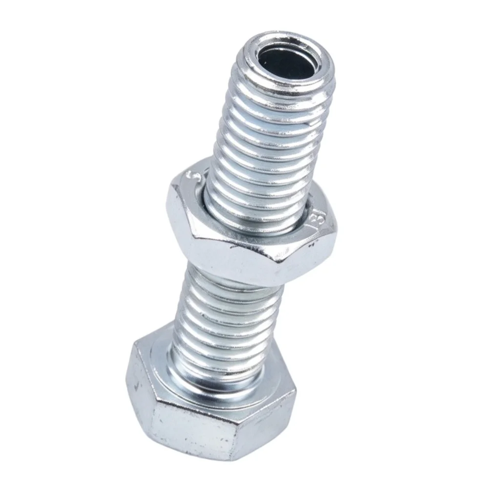 12mm Hollow Threaded Rod Terminal For Gym Cable Steel Screw Rod 10 Pack Threaded Rod Fitness Equipment Accessories