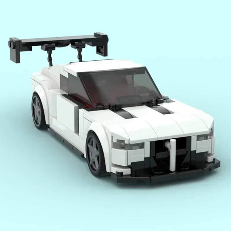 

Moc Building Bricks Champion Speed Cars M4 Model Super Sports Car Modular Blocks Gifts Toys For Assembly Children DIY Sets