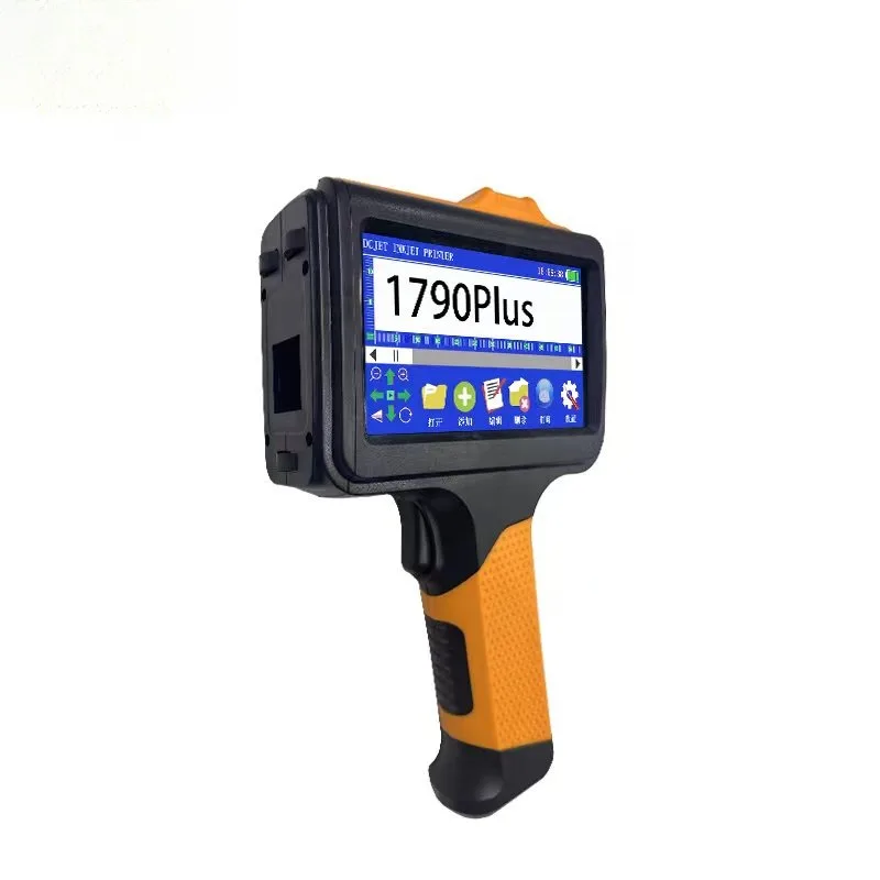 Handheld Inkjet Printer Date Number Expiry Date Logo QR Bar Batch Code Expiry Date 12.7mm Label Printer 28 Languages