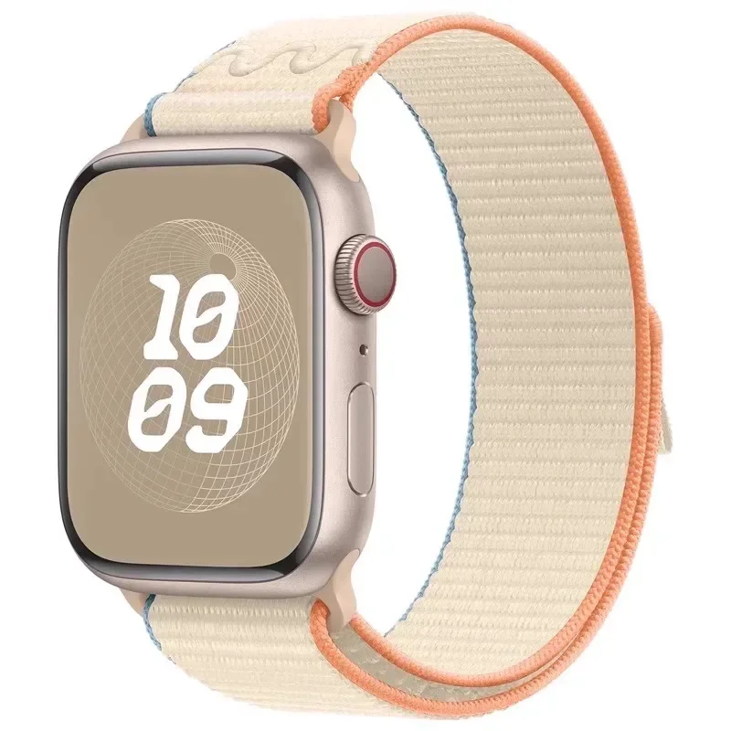 Nylon-Schlaufenarmband für Apple Watch Ultra 3 49 mm Armband iWatch 11 10 9 8 7 6 5 4 se Sport NEUES Design 42-46 mm 45 mm 44 mm 41 mm Band