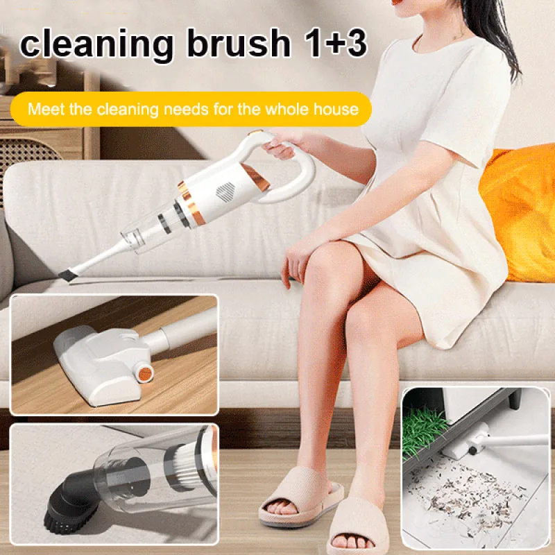 Household small vacuum cleaner dualpurpose handheld vacuum cleaner car vacuum cleaner