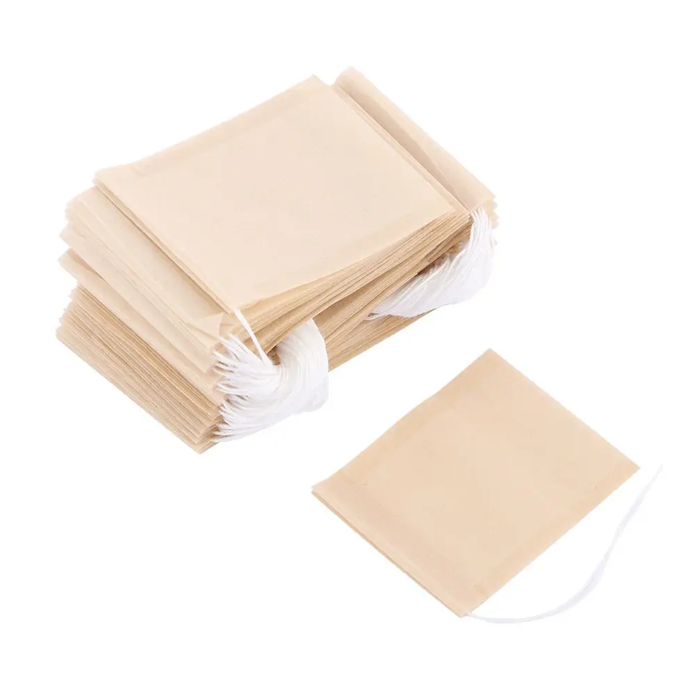 

Portable Natural Eco-friendly Heat Seal Disposable Non-toxic Filter Bags Tea Bag Tea Strainer Coffee Infuser