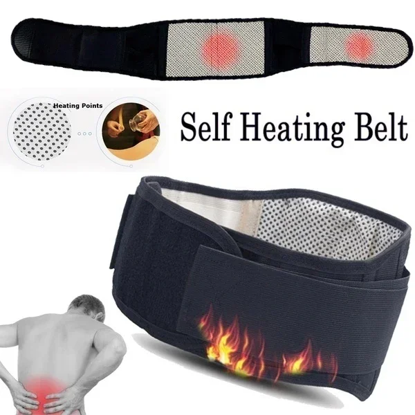 

Waist Brace Support Belt Tourmaline Self-heating Magnetic Therapy Waist Belt 2026 Support Back Support Brace Double Banded
