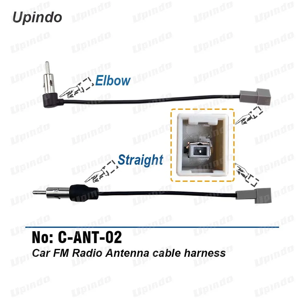 Car Install Aftermarket Android Radio FM Antenna Cable Wiring Harness Socket Adapter for VV Peugeot Citroen KIA Hyundai Renault