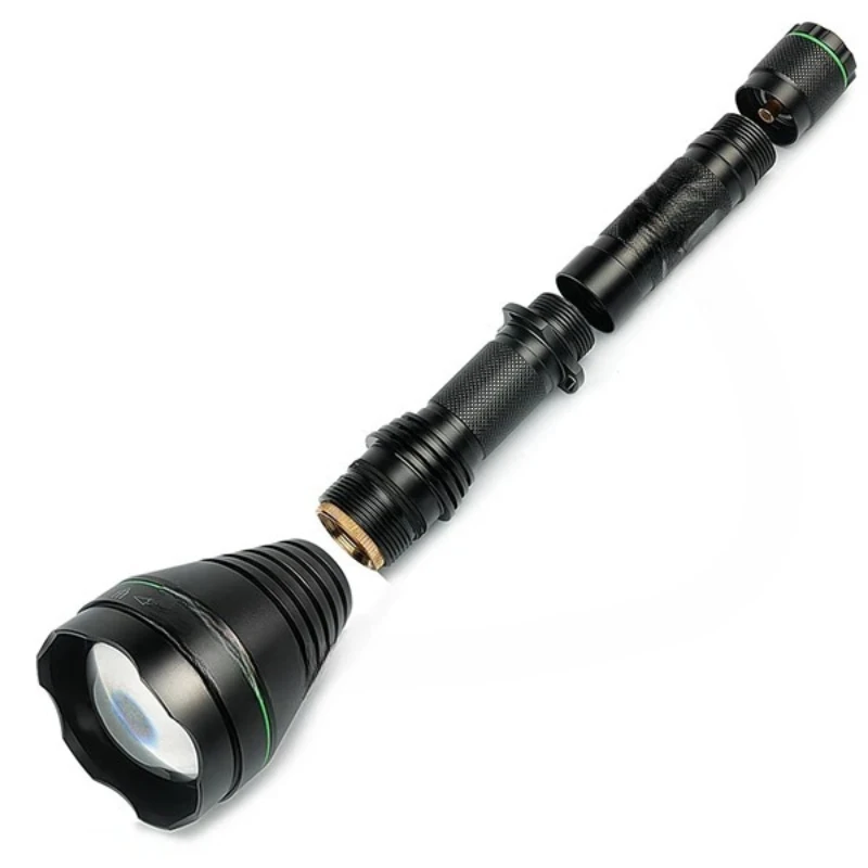 

Super Power Rechargeable Light Emitting Diode Flashlight Tactical Flashlight