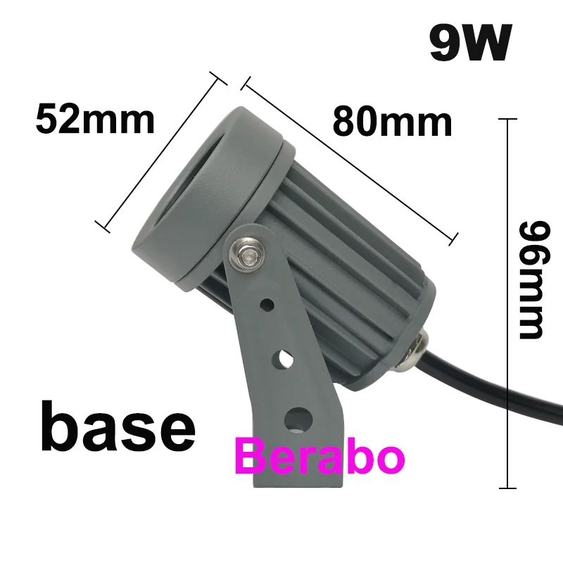 RGB LED Rasenlampe mit externer Steuerung, 21W LED Gartenleuchte, Landschaftslampe mit Erdspieß, wasserdicht, 12V 24V, Wegbeleuchtung, Spotlicht – Detail 26