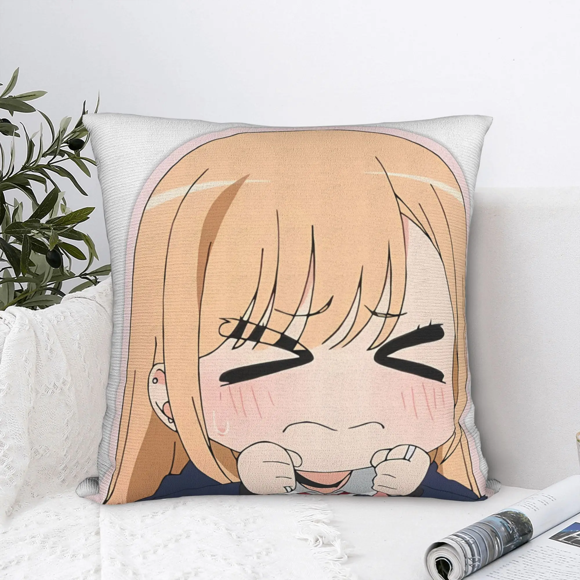 Marin Kitagawa Pillow Case  Morden Pillow Cover Graphic Pillowcases For Living Room Chair