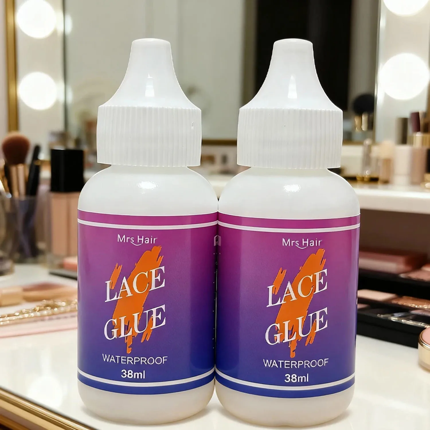 

3Pcs Lace Front Glue 38ml Waterproof Wig Glue Barber Shop Hairdressing Salon Supplies Larger Bottles Affordable Adhesives