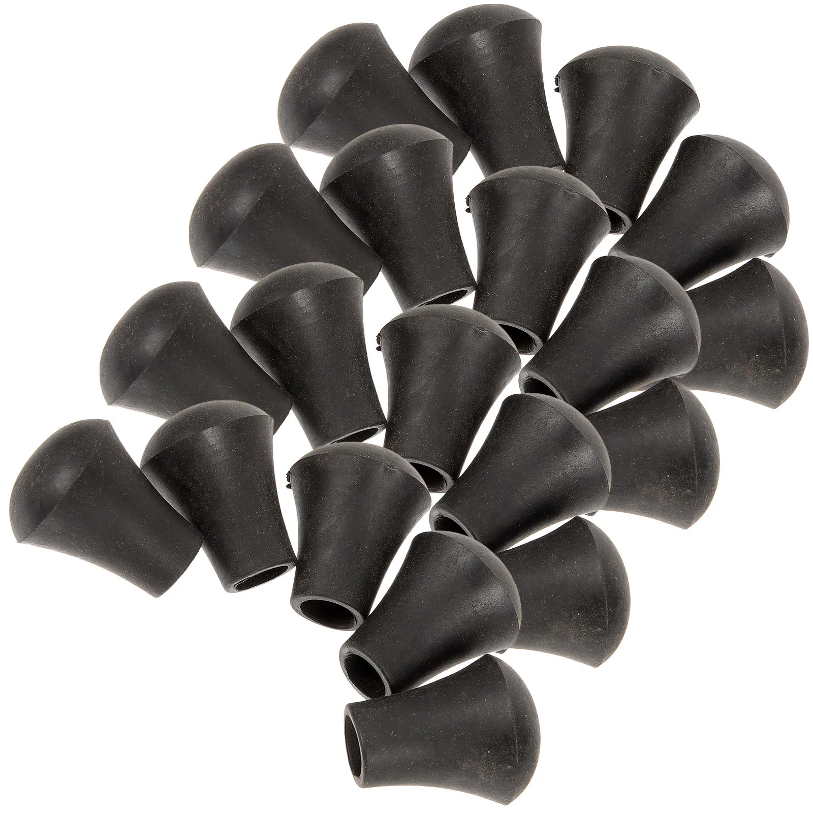 20 個サポートスリーブ交換用ゴム滑り止めバスドラムクッション耐久性のあるドラムセットアクセサリー打楽器用