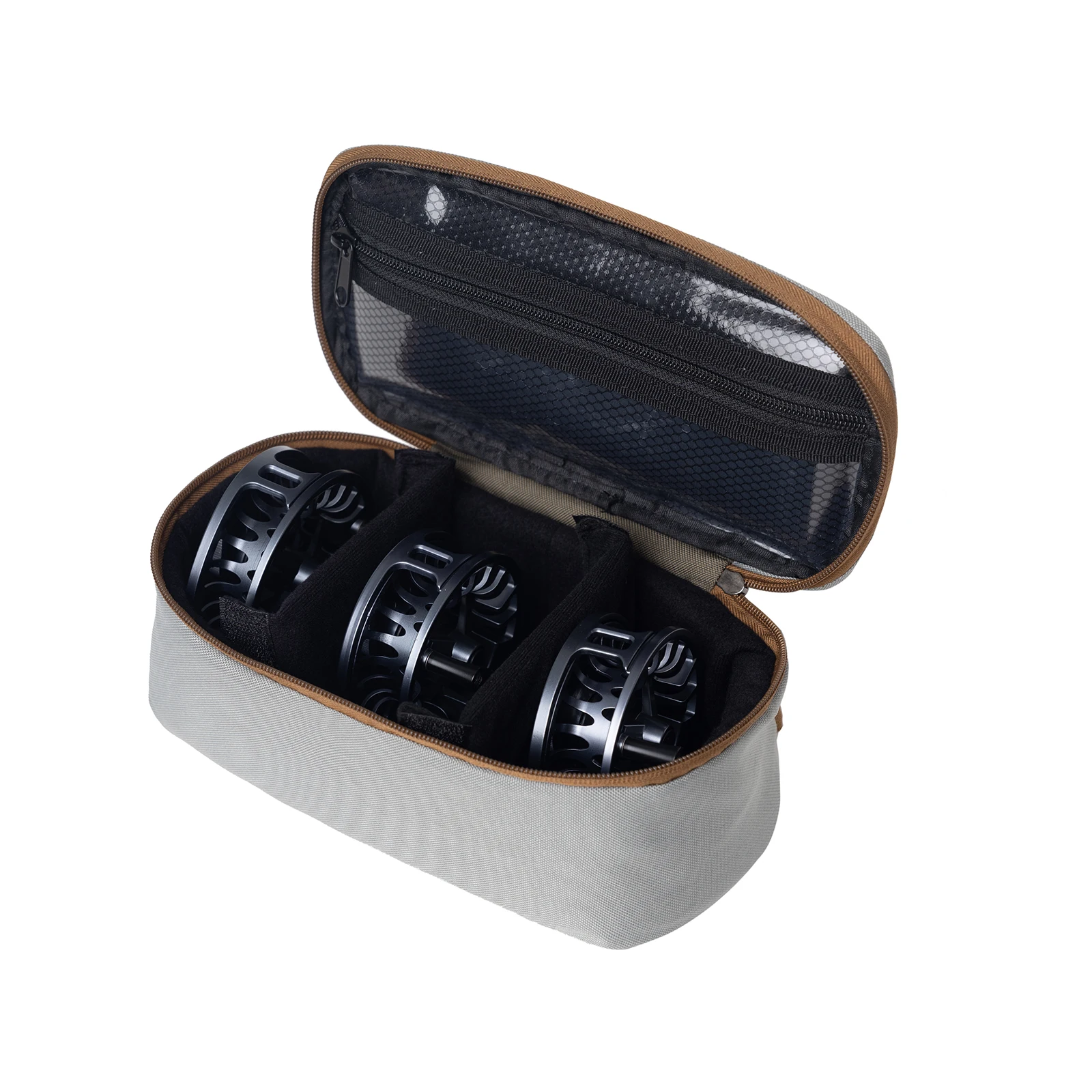 Маленький чехол для рыболовной катушки Kylebooker, портативный органайзер для снастей, дорожная сумка для хранения катушек нахлыстом