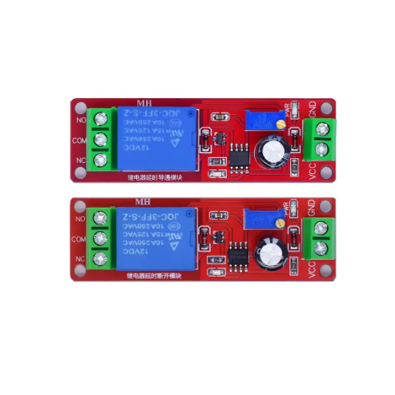 تيار مستمر 5 فولت 12 فولت تأخير الوقت التتابع NE555 الوقت التتابع درع توقيت التتابع الموقت التحكم التبديل مرحلات السيارة نبض الجيل دورة العمل 10S