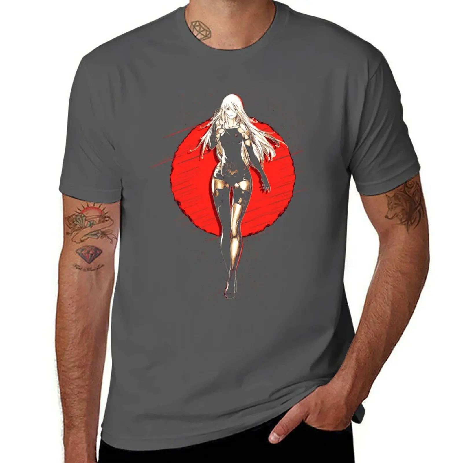 NieR Automata 2A T-Shirt Lightweight Casual Summer T-Shirt