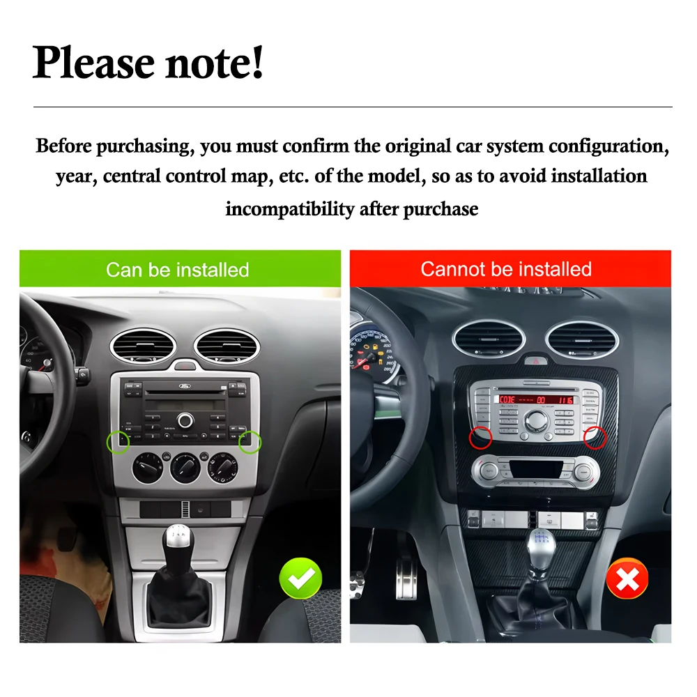 Android 16 Car Radio For Ford Focus Mondeo S-max C-max Kuga Galaxy Fiesta Fusion Multimedia Player WiFi BT GPS Navi DSP Stereo