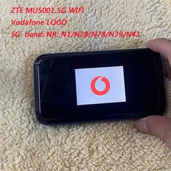 ZTE MU5001 router 5g con SIM card Mobile Hotspot Sub6 5G Networks Gigabit speed MU5001 2.4 pollici touch screen4500mAh pastella