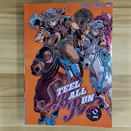 Steel Ball Run Vol.1-3 Manga Book JOJO's Bizarre Adventure Part7 Japanese Youth Comic Books English Comic Books - Image 8