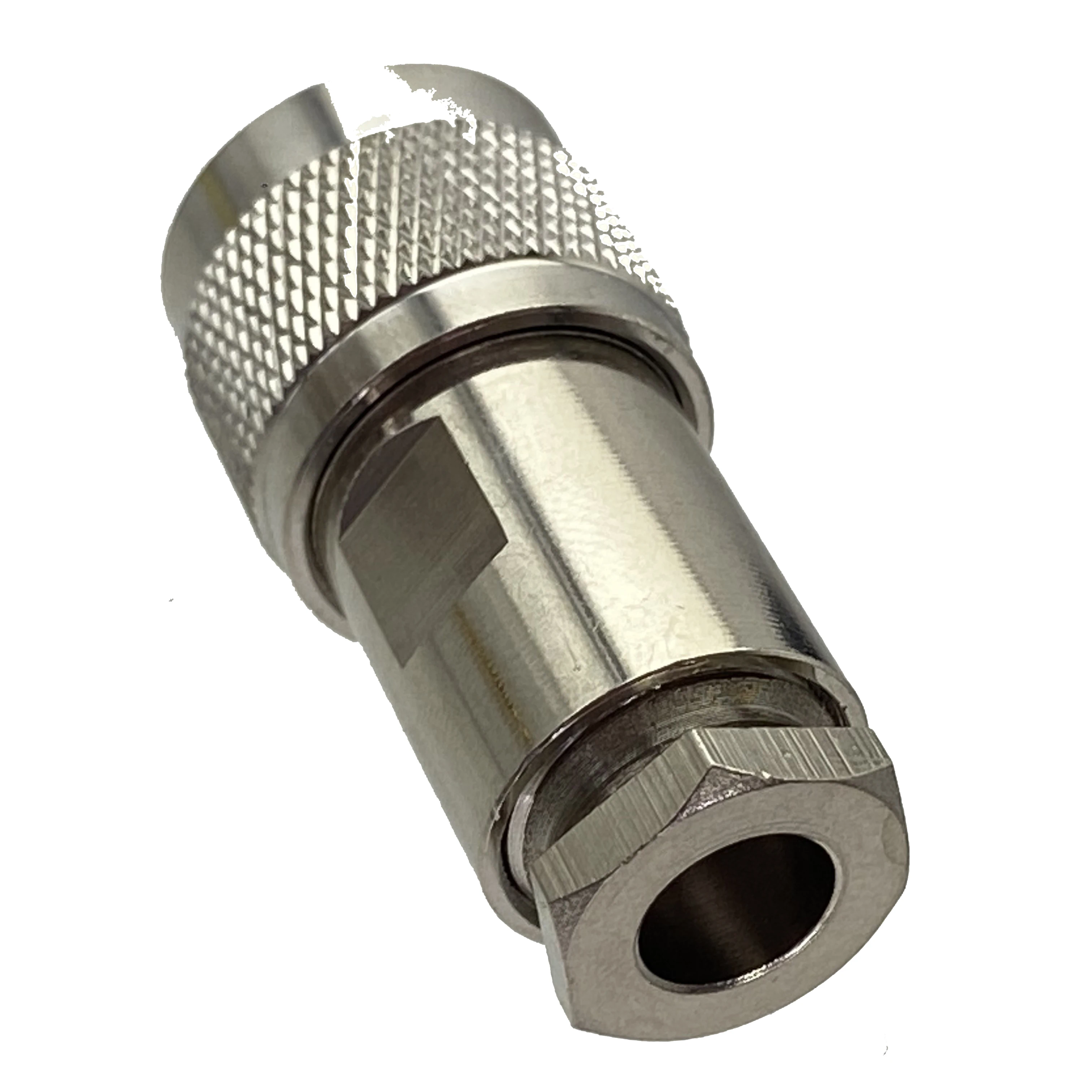 1Pcs Connector N Male Plug Klem RG5 RG6 5D-FB LMR300 Kabel Rf Coaxiale Rechte