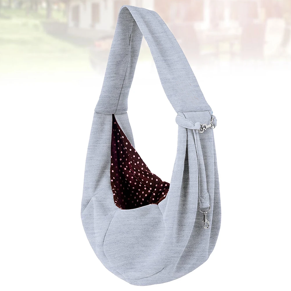 

Carrier Shoulder Bag Durable Polyester Material Comfortable Crossbody Cats Outdoor Travel Lightweight Portable