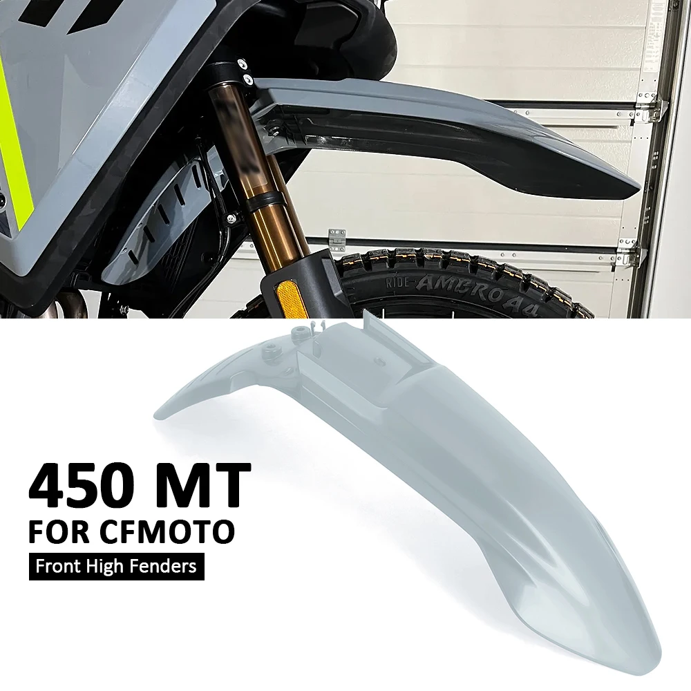

Motorcycle Accessories Front Fender Cover Protector High Mudguard For CFMOTO 450-MT 450 MT 450MT Blue Grey ABS plastics