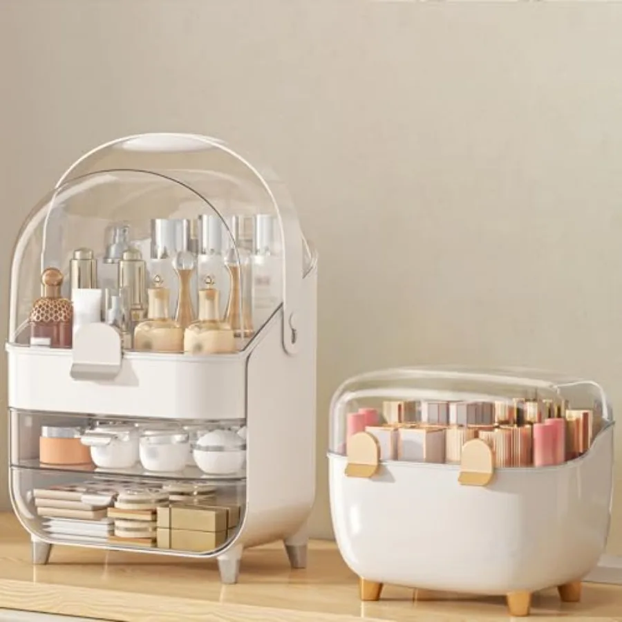 

Makeup Orgazer wit Lipstick older Skincare Orgazers Stora ox Cosmetic Display Cas Teen Girl Gifts Make up Orgazers for Vaty Dre