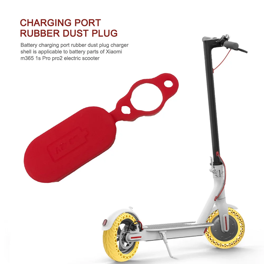 

Electric Scooter Charging Port Dust Plug Replacement for Xiaomi Scooter M365 1S Pro Kick Scooter Charging Port Anti-dust Plug
