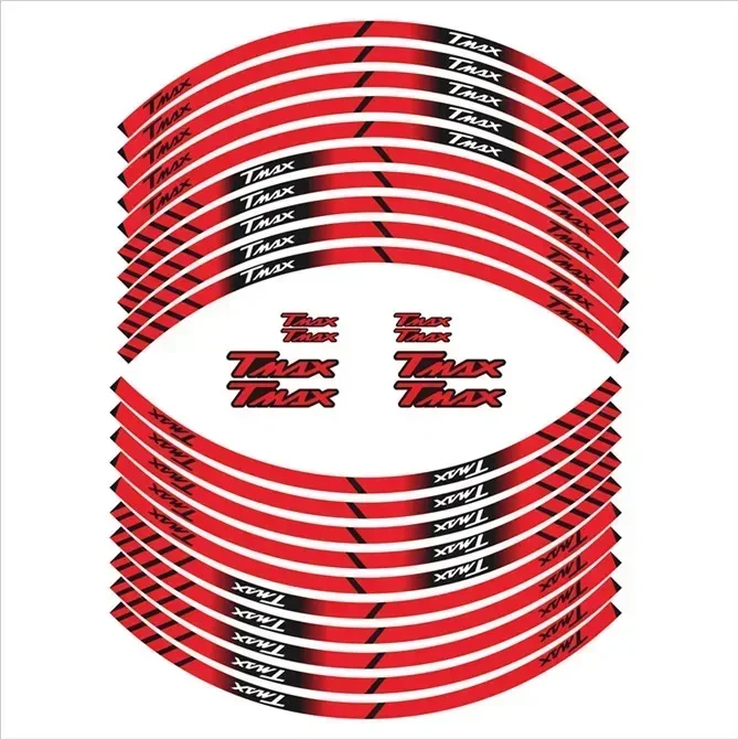For YAMAHA TMAX 500 530 560 Contour Wheel Decoration Decal Sticker - Image 3