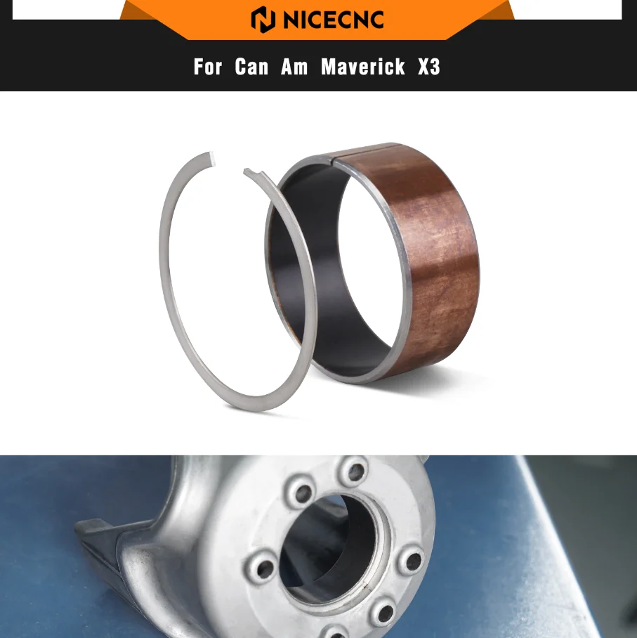 

Втулка кулачка вторичной муфты NICECNC UTV, приводной шкив, внутренние полувтулки для CAN AM Maverick X3 Max R RR 4x4 XRC Turbo