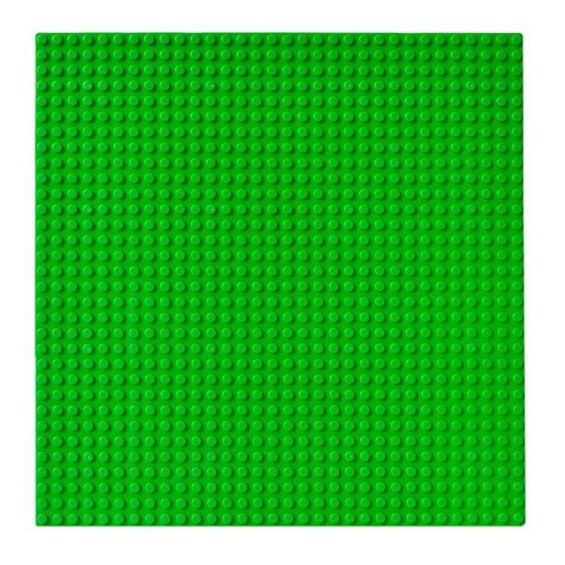 32 * 32 Point Classic Green Building Block Bottom Plate City Road DIY Brick Construction Children\'s Toy Gift