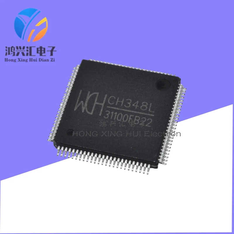

Новый оригинальный чип Ch348l Lqfp-100 USB-8 последовательных портов