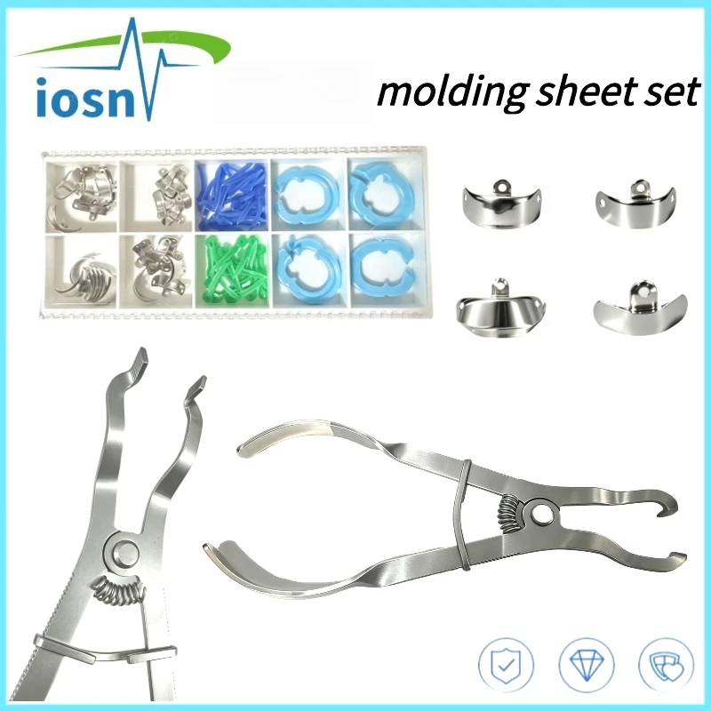

Dental segmented matrix pliers metal matrix belt forming clamp placement resin clamping ring placement pliers laboratory tools